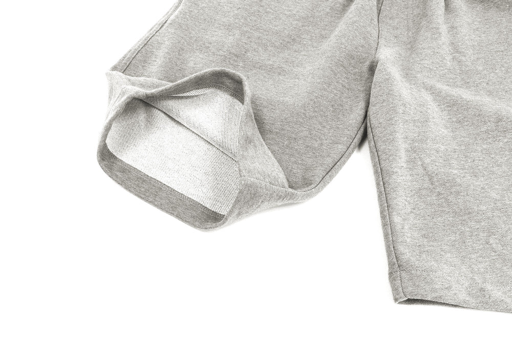 Men's Basics Organic Cotton Terry Shorts - Cloudburst Light - Nest Designs