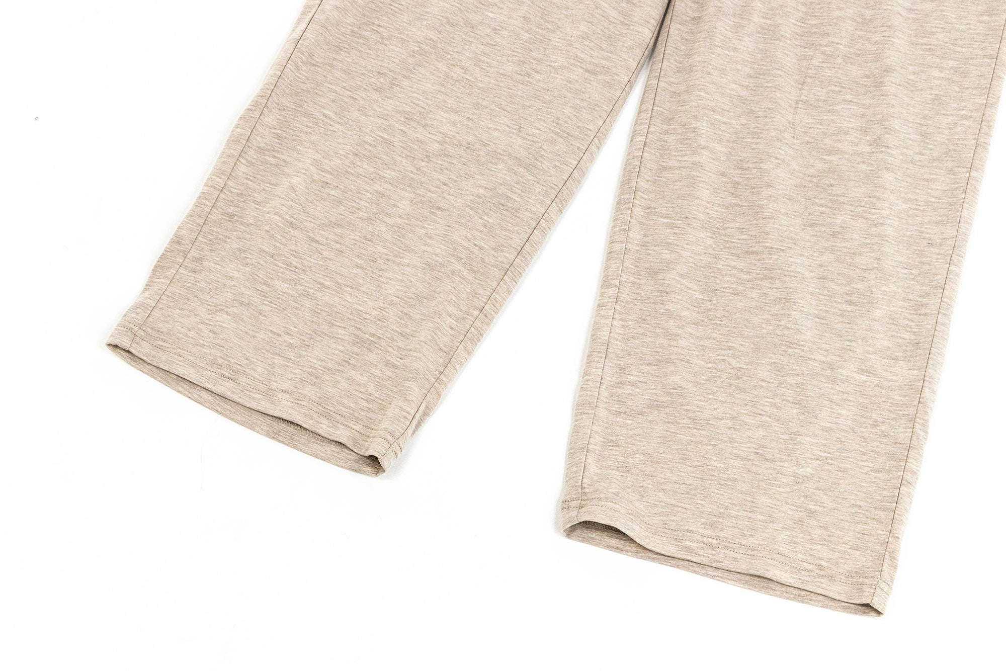 Women's Basics Bamboo Cotton Capri Pants - Warm Taupe
