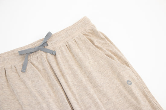 Women's Basics Bamboo Cotton Pants - Warm Taupe - Nest Designs