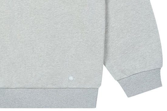 Men's Basics Crewneck Sweatshirt  (Organic Terry) - Cloudburst Light