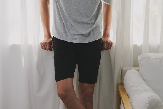 Men's Basics Shorts (Bamboo Cotton) - Black