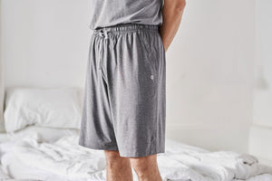 Men's Basics Bamboo Cotton Shorts - Charcoal - Nest Designs