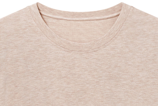 Load image into Gallery viewer, Unisex Basics Short Sleeve T-Shirt (Bamboo Cotton) - Warm Taupe
