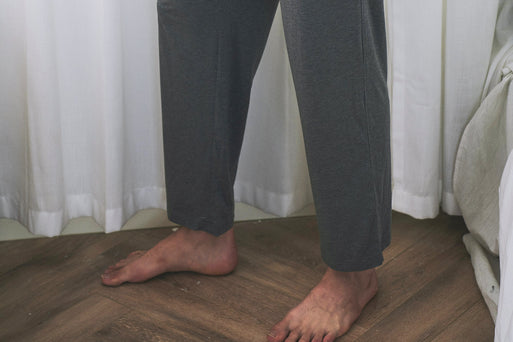 Men's Basics Bamboo Cotton Lounge Pants - Charcoal