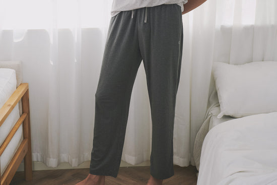 Load image into Gallery viewer, Men&amp;#39;s Basics Lounge Pants (Bamboo Cotton) - Charcoal
