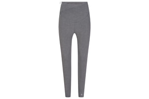 
            
                Load image into Gallery viewer, Women&amp;#39;s Basics Bamboo Crossover Maternity Leggings - Charcoal
            
        