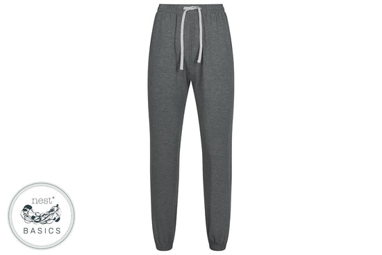Load image into Gallery viewer, Women&amp;#39;s Basics Joggers (Bamboo Cotton) - Charcoal
