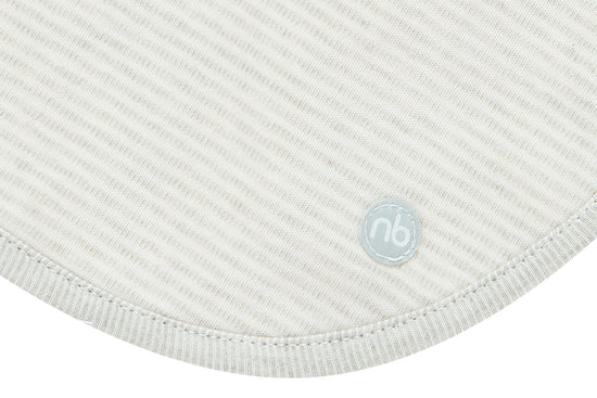 Load image into Gallery viewer, Basics Bibs (Organic Cotton, 2 Pack) - Light Grey
