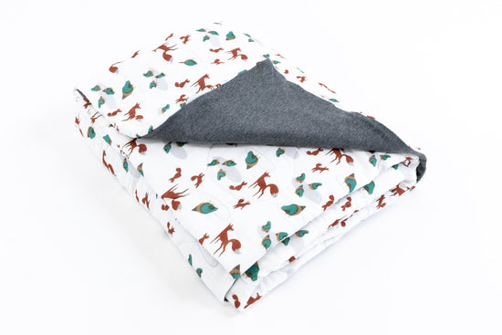 Load image into Gallery viewer, Bamboo Duvet Cover (Crib) - Fox Tots - Nest Designs
