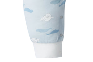 
            
                Load image into Gallery viewer, Organic Cotton Long Sleeve Footed Sleep Bag 1.0 TOG - Beluga Boogie
            
        