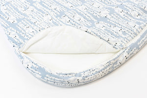 
            
                Load image into Gallery viewer, Organic Cotton Long Sleeve Sleep Bag 3.5 TOG - Hide N Hoot
            
        