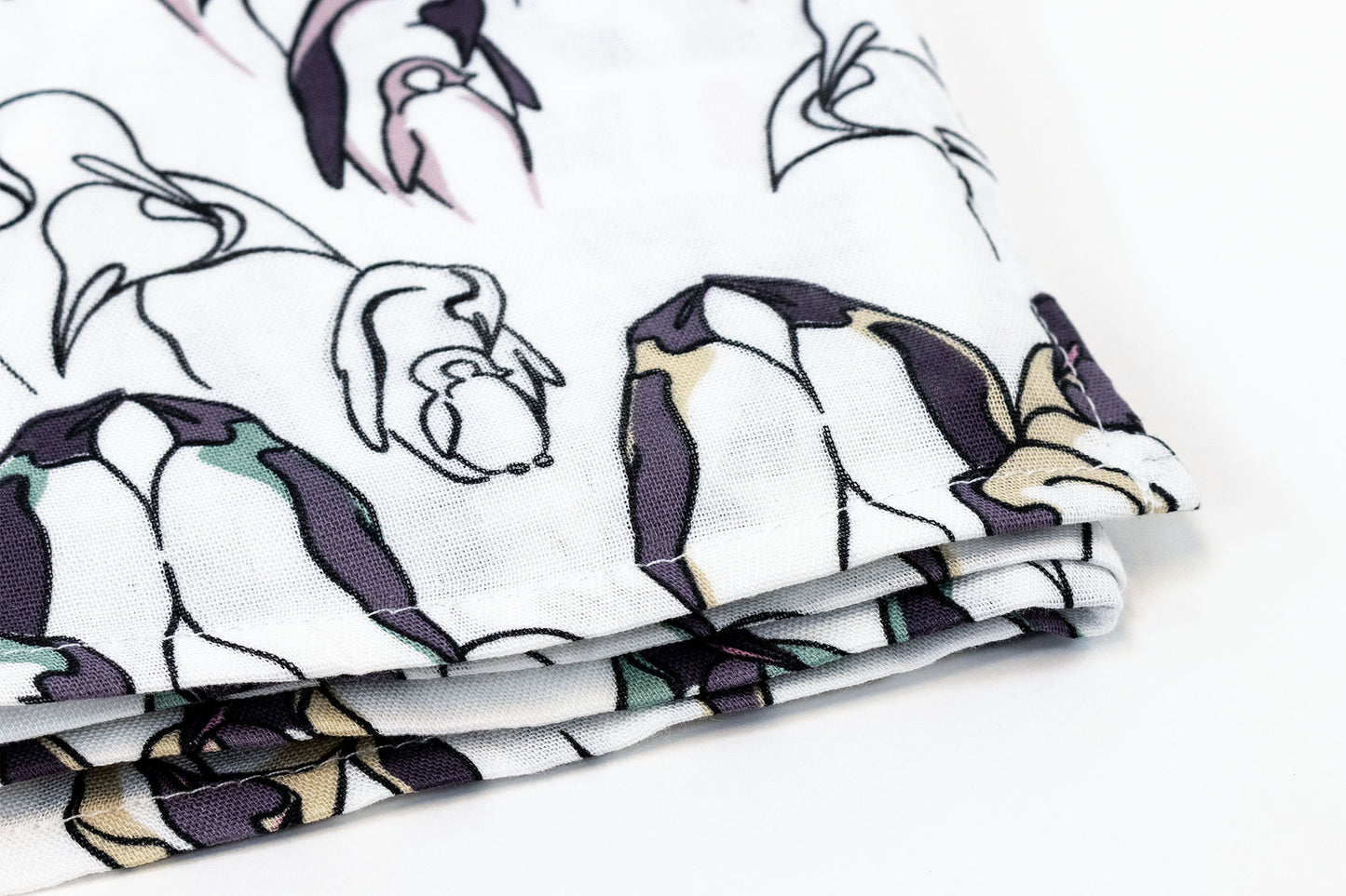 Load image into Gallery viewer, Swaddle Blankie (Bamboo, Single) - Penguin Love
