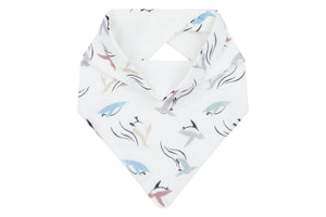 
            
                Load image into Gallery viewer, Bamboo Terry Back Baby Bandana Bib (2 Pack) - Penguins
            
        