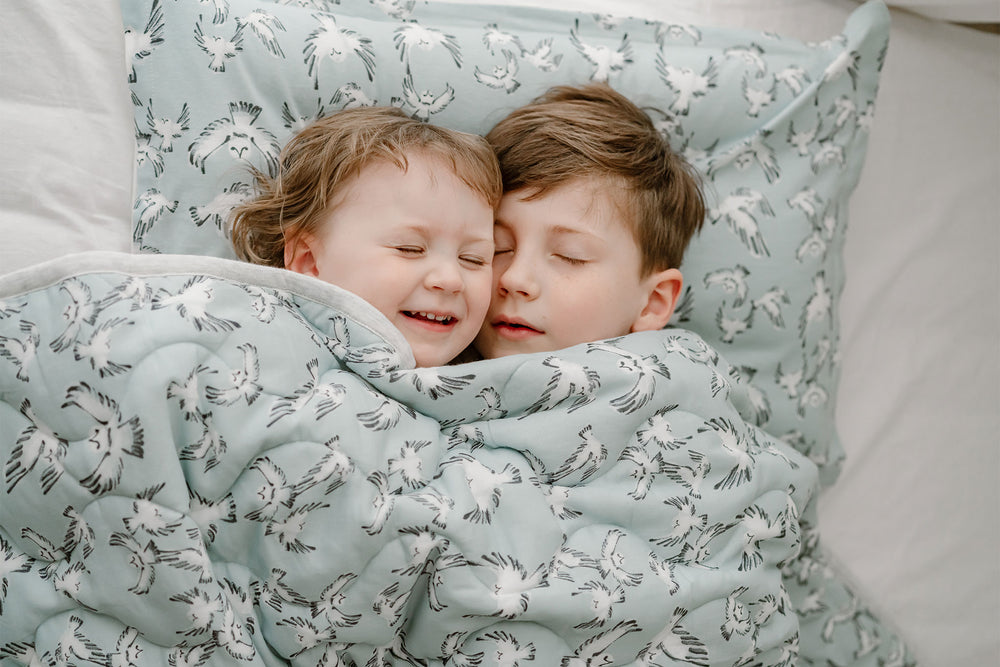 Organic Cotton Toddler Pillowcase (Small) - Guess Hoo