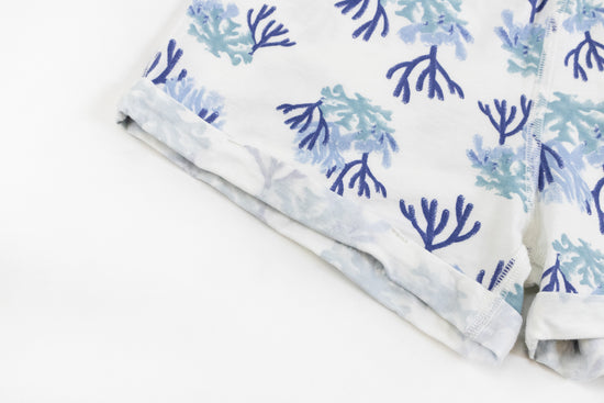 Load image into Gallery viewer, Bamboo Jersey Shorts - Blue Reef - Nest Designs
