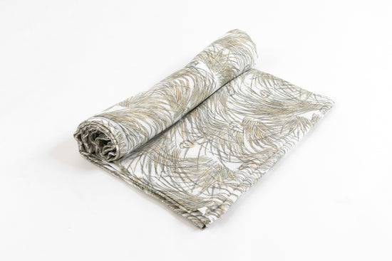 Bamboo Swaddle Blankie (Single) - Seagulls & Seagrass - Nest Designs