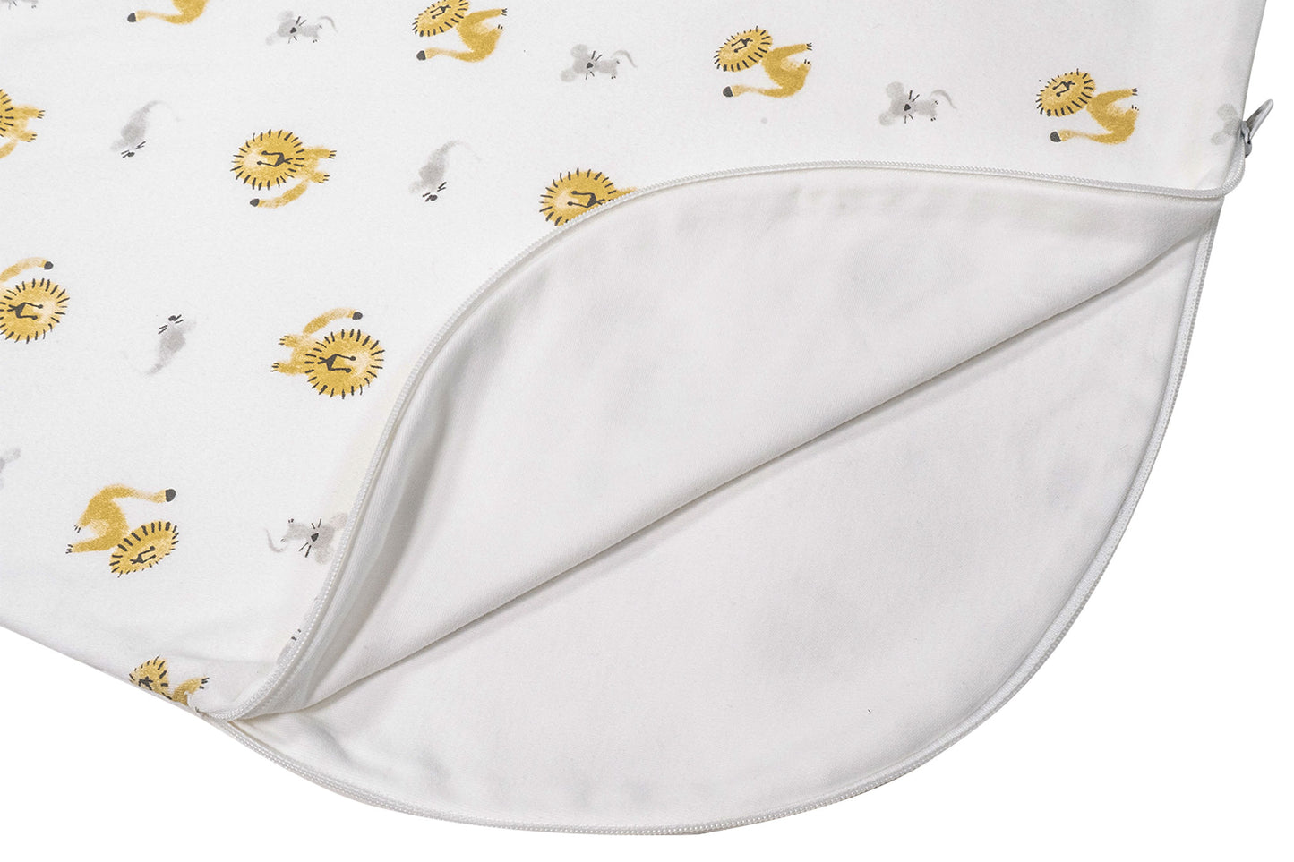 Long Sleeve Sleep Bag 1.0 TOG (Organic Cotton) - The Lion & The Mouse