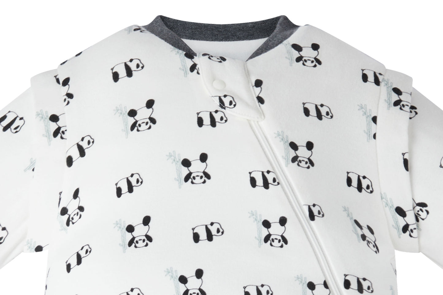 Load image into Gallery viewer, Long Sleeve Sleep Bag 1.0 TOG (Organic Cotton) - Pandamonium
