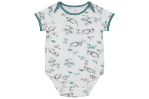 Bamboo Pima Short Sleeve Onesie - The Frog & The Ox