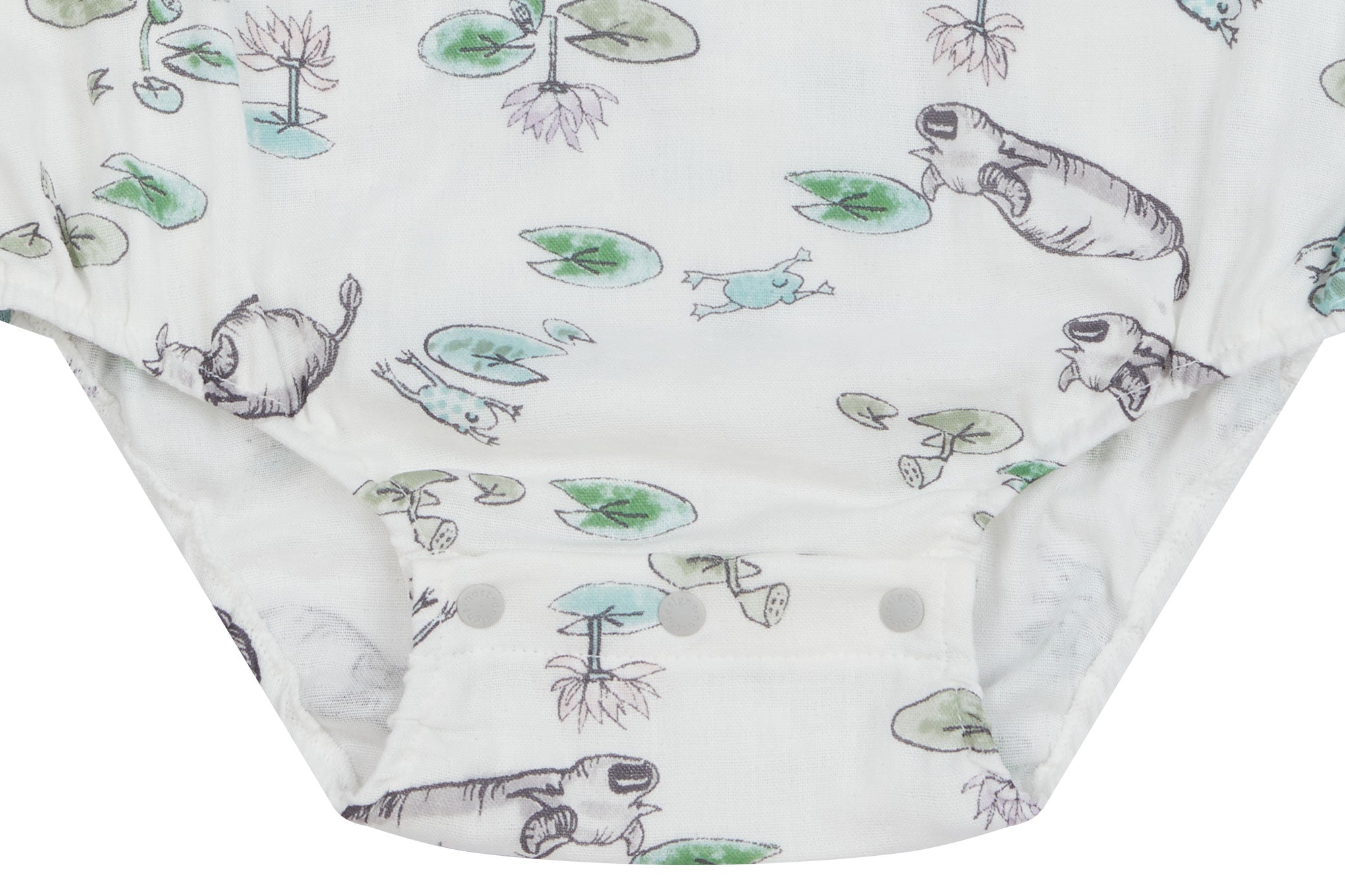 Bamboo Pima Short Sleeve Onesie - The Frog & The Ox