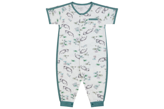 Short Sleeve Romper (Bamboo Pima) - The Frog & The Ox
