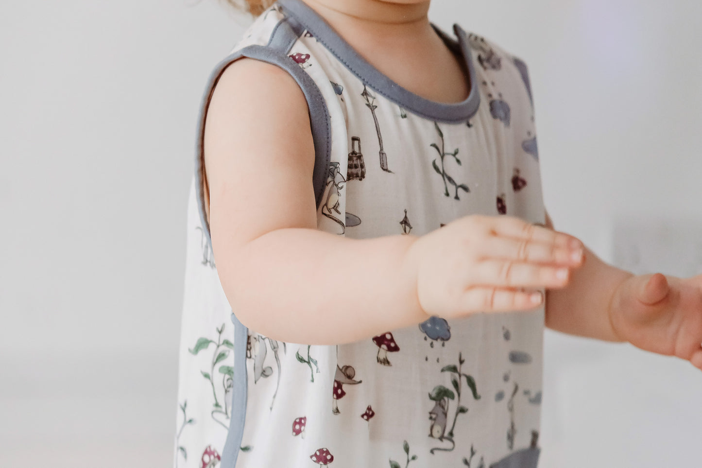Sleeveless Romper (Bamboo Pima) - The Town Mouse & The Country Mouse