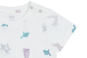 Bamboo Jersey Short Sleeve T-Shirt - The Tortoise & The Hare