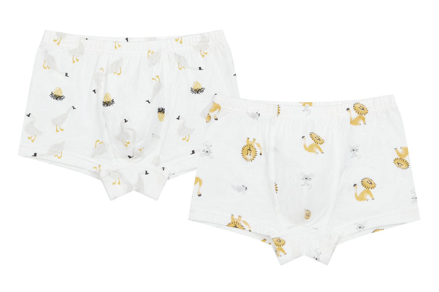 pause Reklame Balehval Boys Boxer Briefs Underwear (Bamboo, 2 Pack) - The Lion & The Goose – Nest  Designs