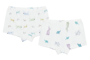 Bamboo Girls Boy Short Underwear (2 Pack) - The Hare & The Ant