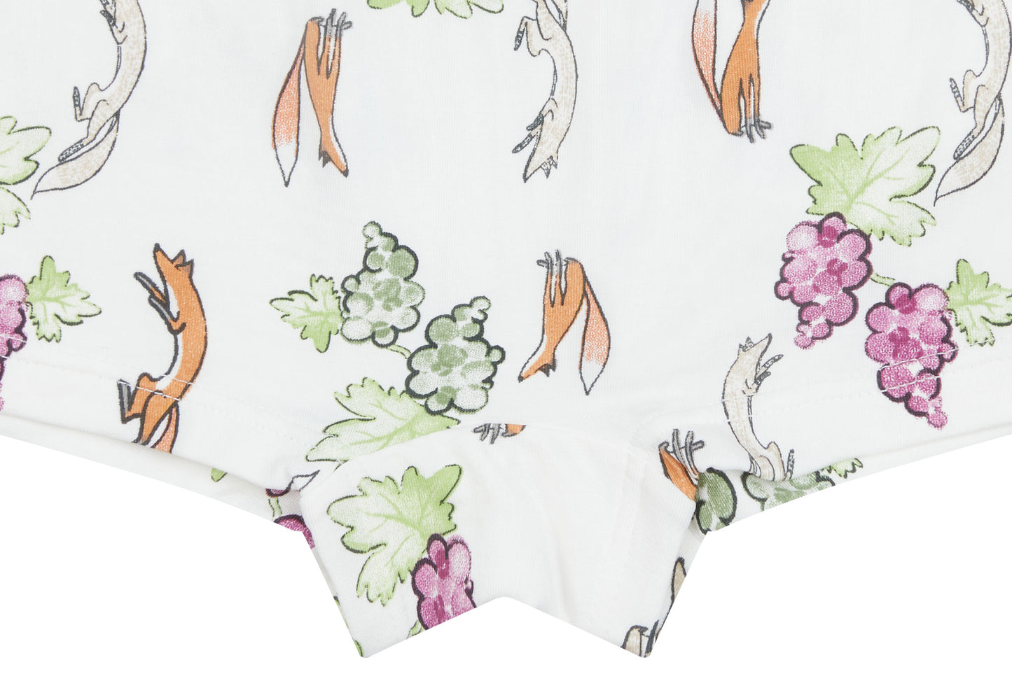 Girls Boy Short Underwear (Bamboo, 2 Pack) - The Mouse & The Fox