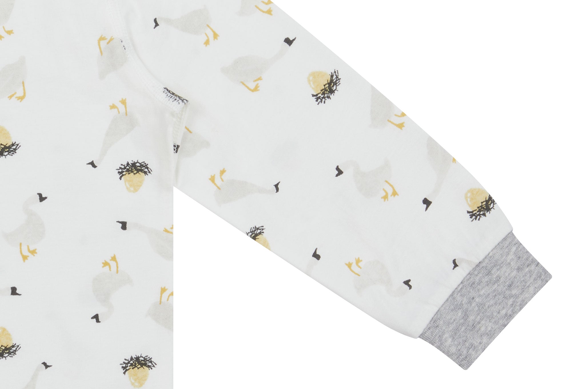 Bamboo Two-Piece Long Sleeve PJ Set - The Goose & The Golden Egg