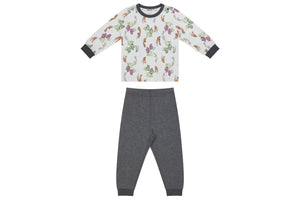 
            
                Load image into Gallery viewer, Bamboo Two-Piece Long Sleeve PJ Set - The Fox &amp;amp; The Grapes
            
        