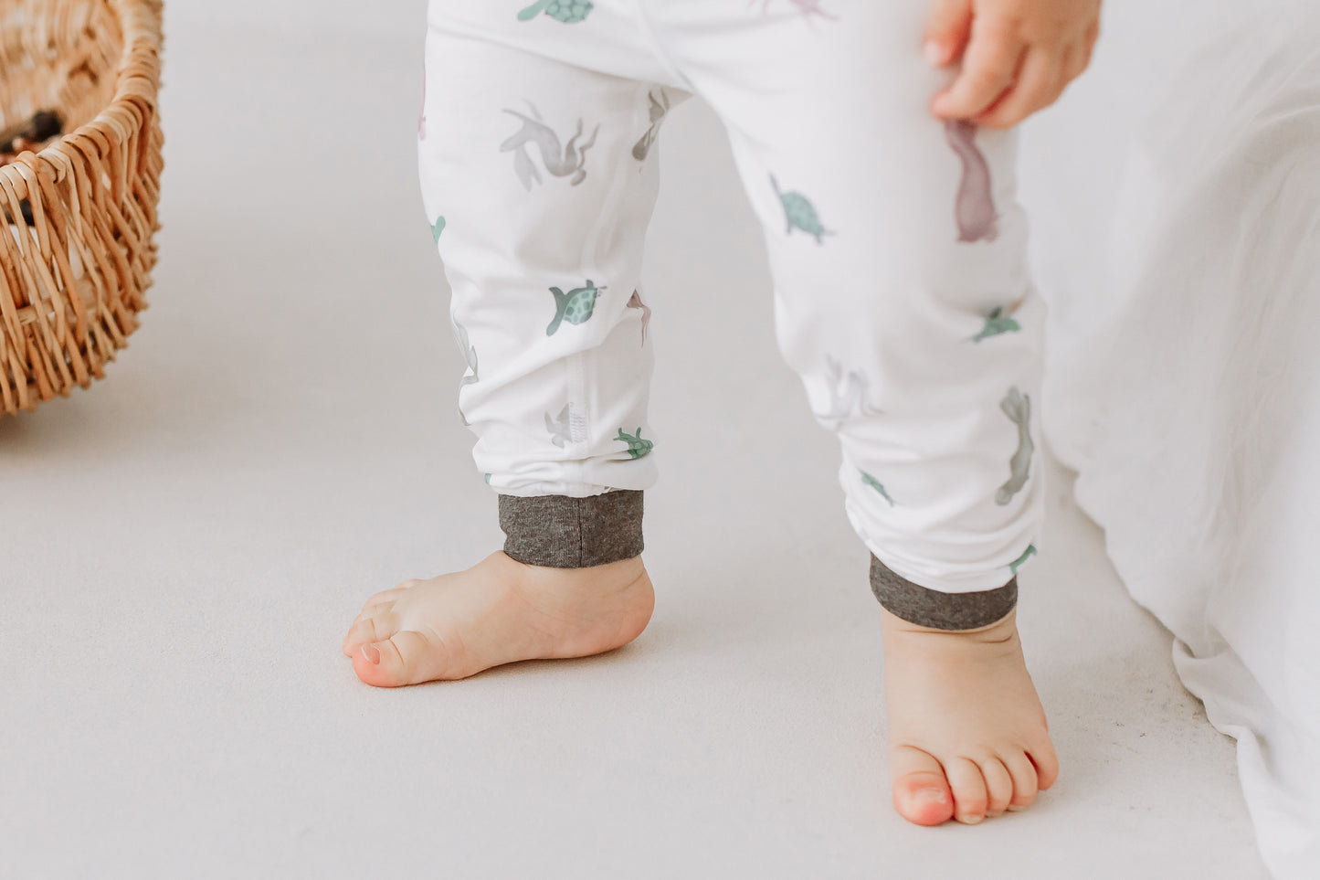 Two-Piece Long Sleeve PJ Set (Bamboo) - The Tortoise & The Hare
