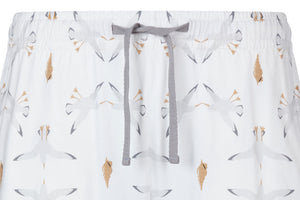 
            
                Load image into Gallery viewer, Women&amp;#39;s Bamboo Jersey Short Sleeve PJ Set - Seagulls &amp;amp; Seashells
            
        