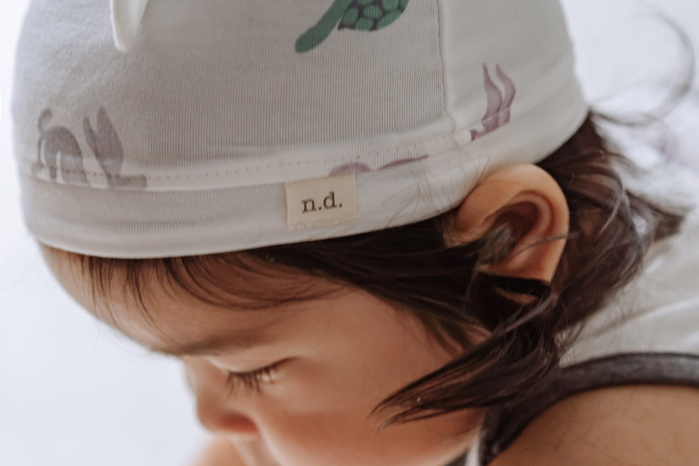 Bamboo Knotted Baby Hat - The Tortoise & The Hare
