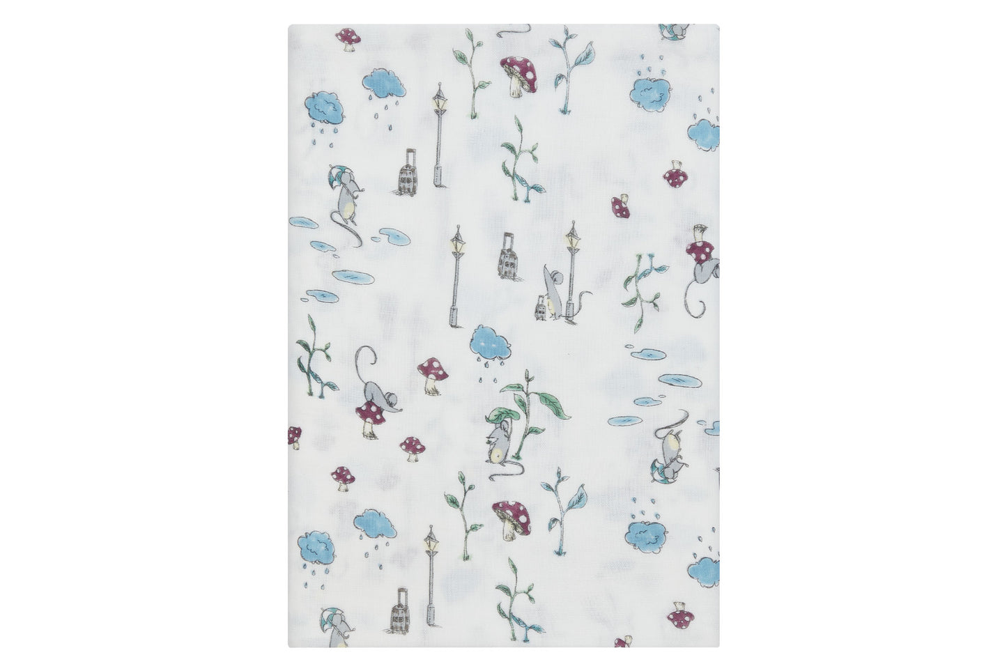 Load image into Gallery viewer, Swaddle Blankie (Bamboo, Single) - The Town Mouse &amp;amp; The Country Mouse
