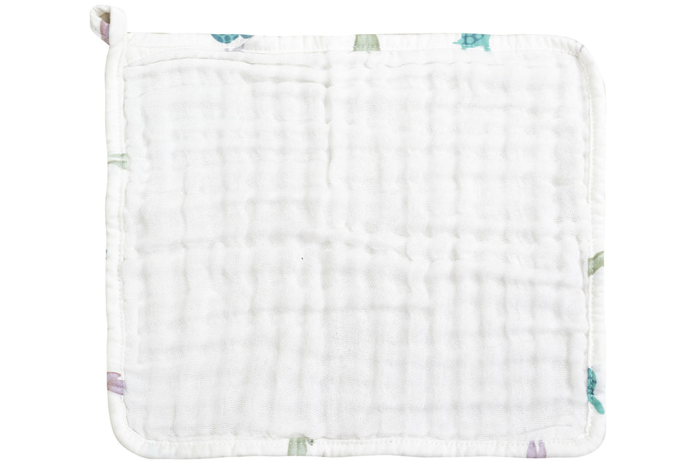 
            
                Load image into Gallery viewer, 9-Layer Hooded Baby Bath Towel (Organic Cotton) - The Tortoise &amp;amp; The Hare
            
        