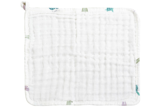 Load image into Gallery viewer, 9-Layer Hooded Baby Bath Towel (Organic Cotton) - The Tortoise &amp;amp; The Hare
