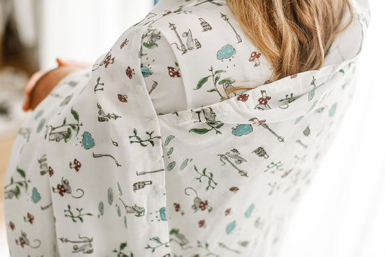 Nursing Cover (Bamboo) - The Town Mouse & The Country Mouse