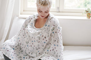 Bamboo Nursing Cover - The Town Mouse & The Country Mouse
