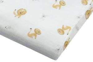 Bamboo Toddler Pillow with Pillowcase (Small) - The Lion and The Mouse