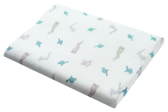 Toddler Pillow with Pillowcase (Bamboo, Small) - The Tortoise & The Hare