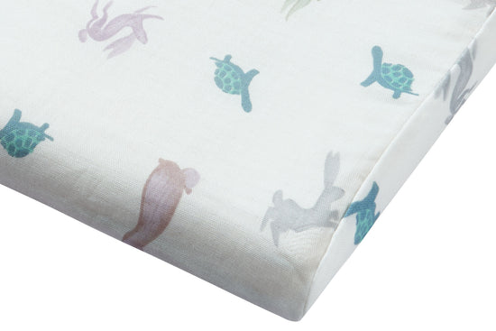 Toddler Pillow with Pillowcase (Bamboo, Medium) - The Tortoise & The Hare