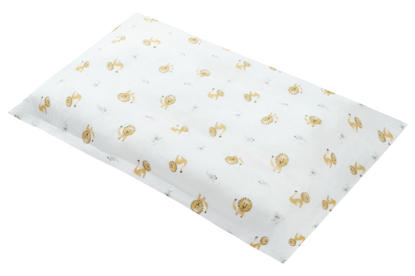 Toddler Pillowcase (Bamboo, Small) - The Lion & The Mouse