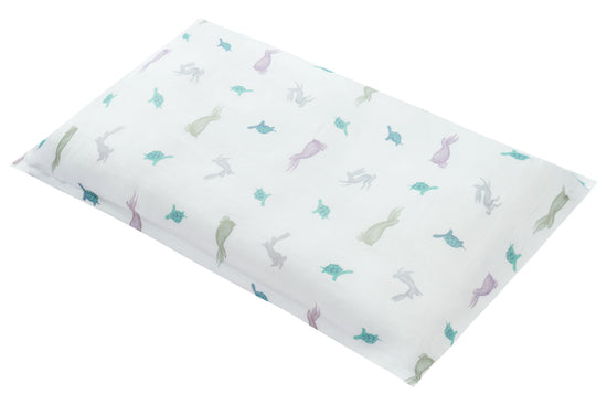 Load image into Gallery viewer, Toddler Pillowcase (Bamboo, Small) - The Tortoise &amp;amp; The Hare
