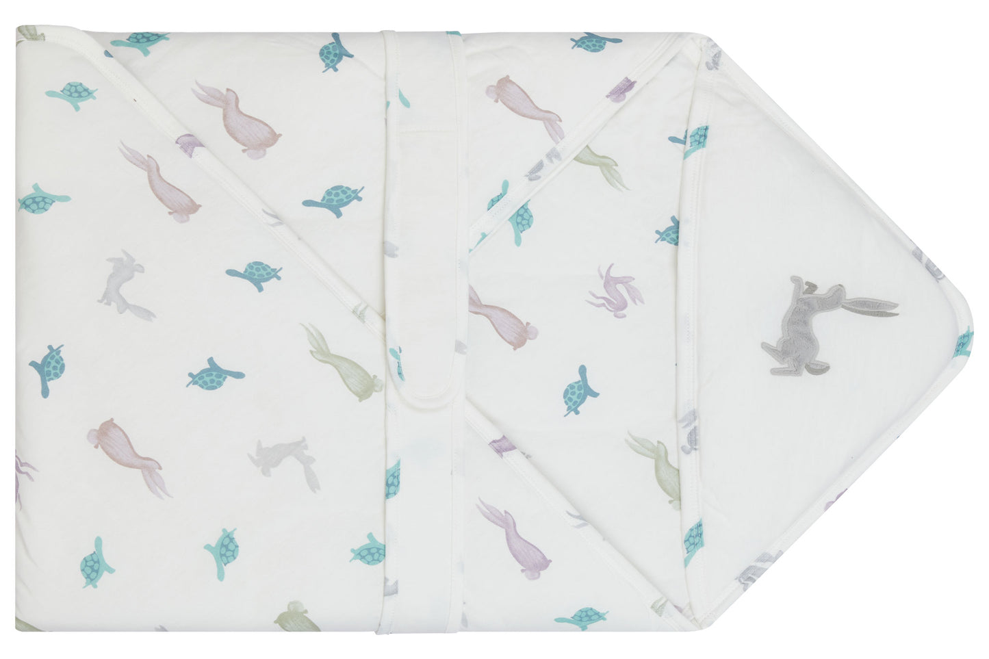 Hooded Blanket (Organic Cotton) - The Tortoise & The Hare