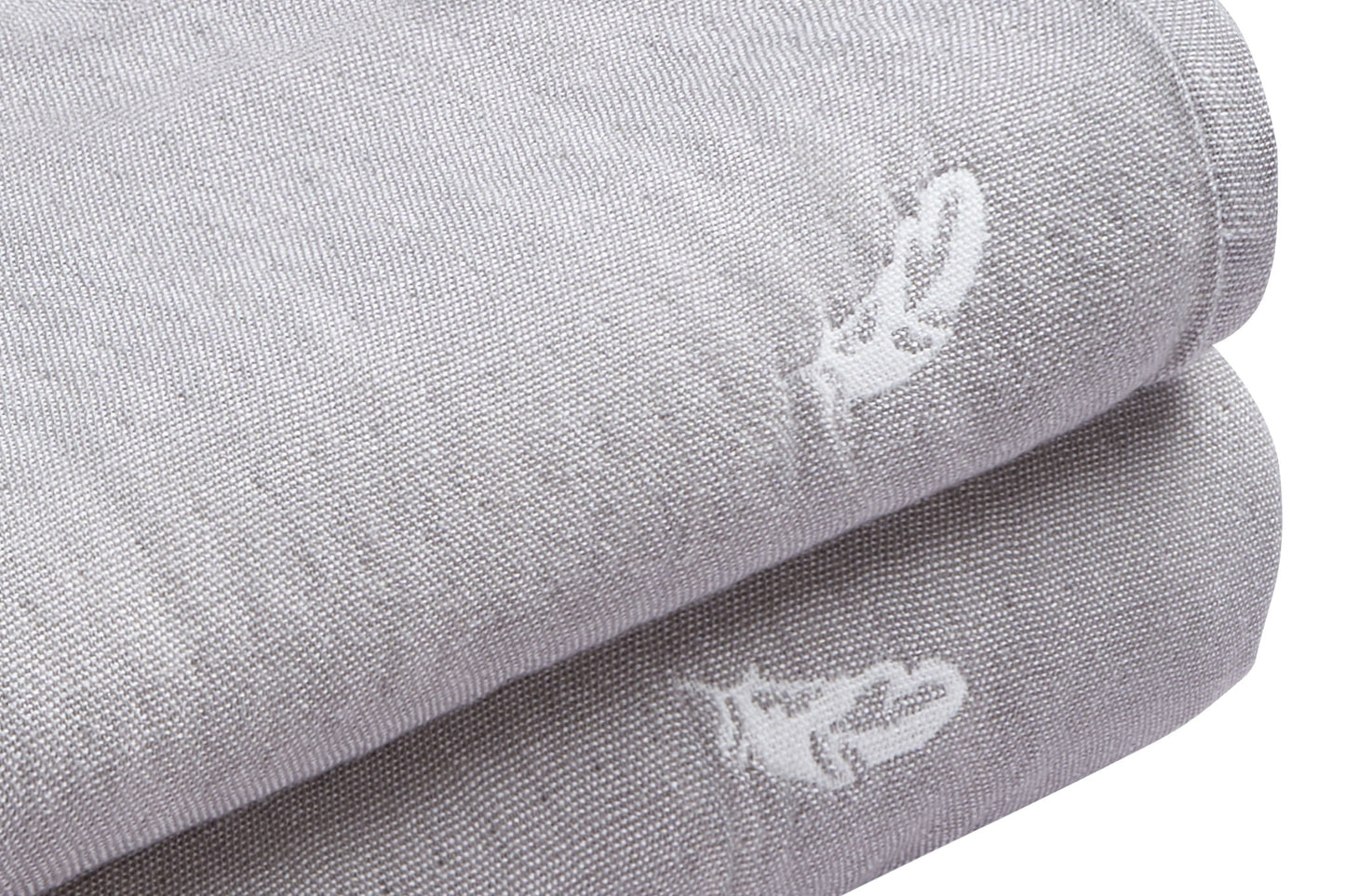 Throw Blanket (Bamboo, Medium) - Feather Grey