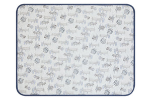 
            
                Load image into Gallery viewer, Organic Cotton Waterproof Change Pad (Small) -  The Crane &amp;amp; The Ox
            
        