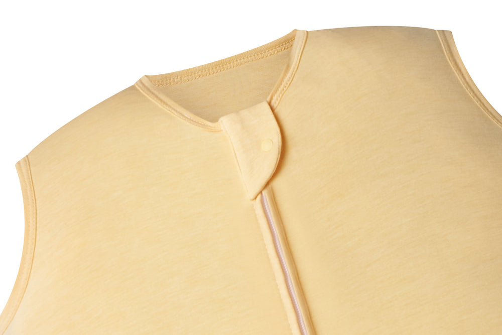Bamboo Jersey Sleeveless Sleep Bag 0.5 TOG - Pantone Sunset Gold