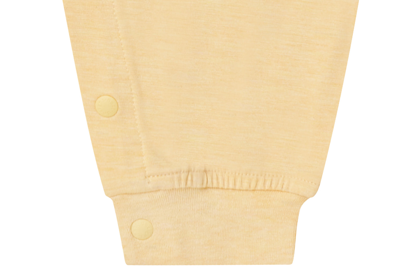 Short Sleeve Romper (Bamboo Jersey) - Pantone Sunset Gold